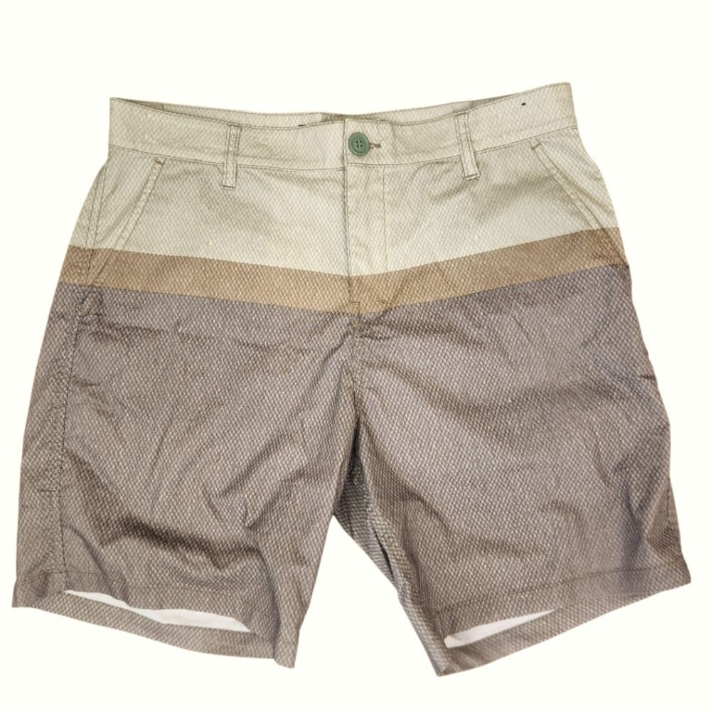 Depactus Mens All Arounder Colorblock Hybrid Board Shorts 34